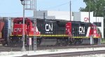 At Markham yard
